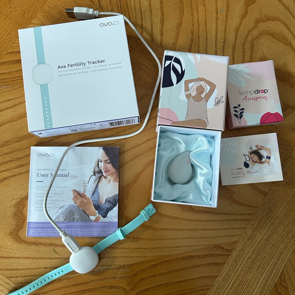 Ava Fertility Monitor and Tempdrop Fertility Monitor